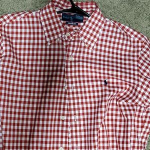 Ralph lauren custom fit button down